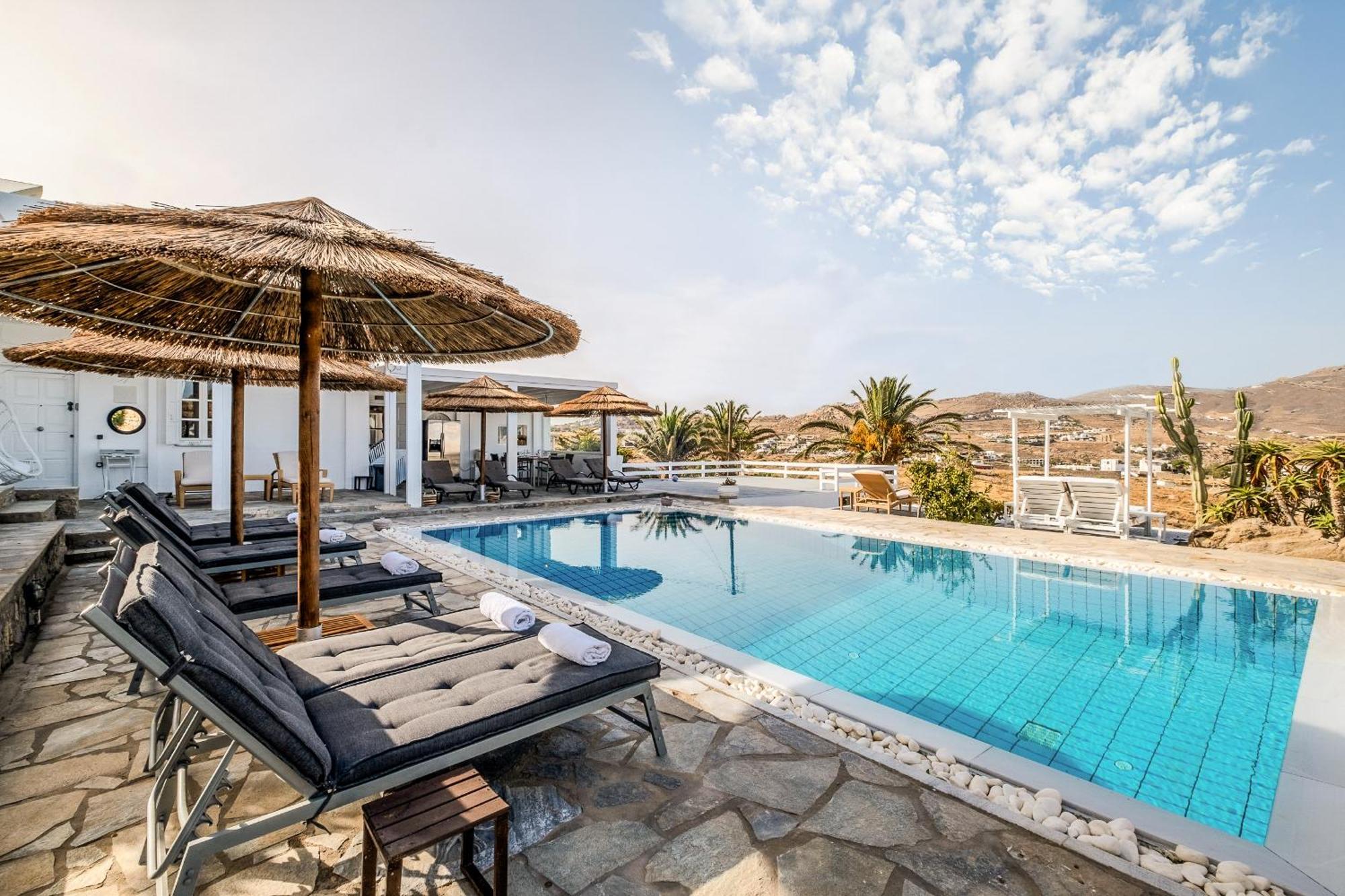 Manu Mykonos Exclusive Luxury Beachside With Private Pool By Quality Brand Kalafatis